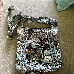 Vera Bradley Java Blue Crossbody Quilted Purse